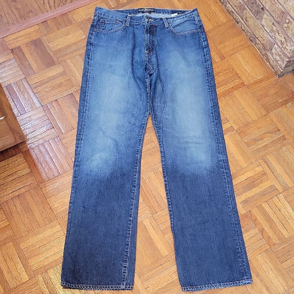 Lucky Brand 181 Jean Relaxed Straight Fit Men's Size 34 100% Cotton Y2k